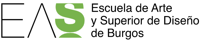 Logo escuela de arte y superior de diseño burgos