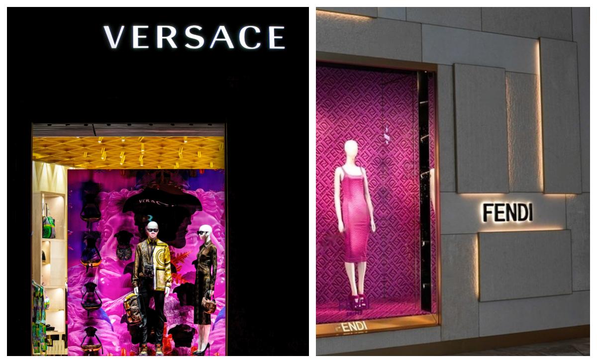 historia Fendi y Versace