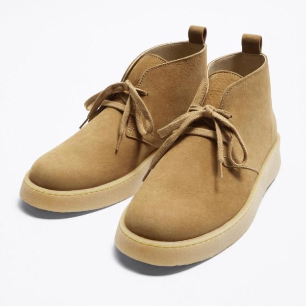 Clarks Bushacre 7 Heren Chukka-laars,Taupe noodlijdende suède,41 EU